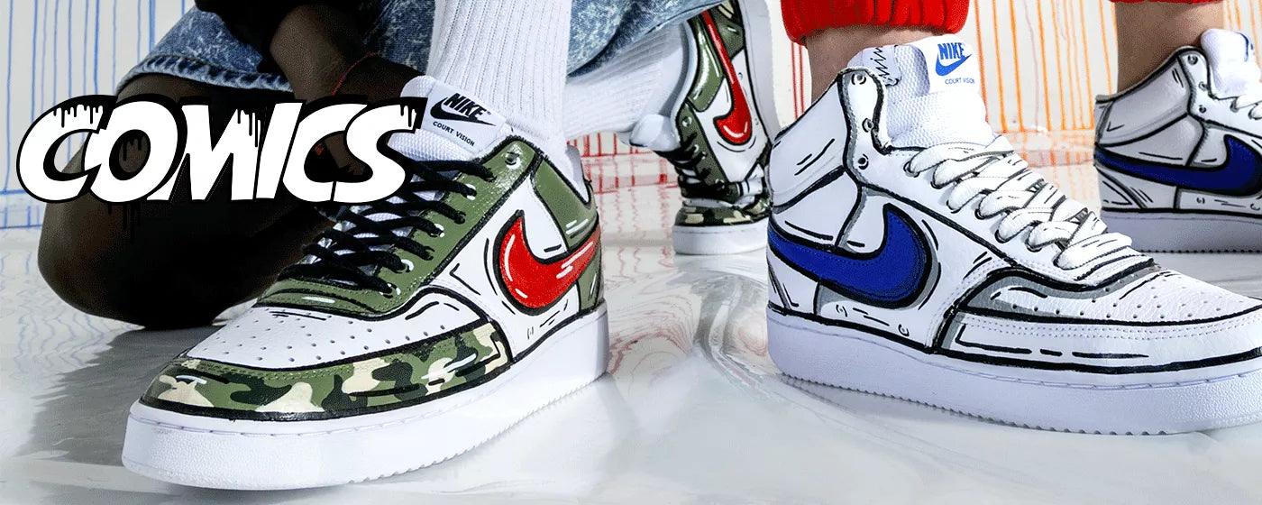 Hand painted shoes