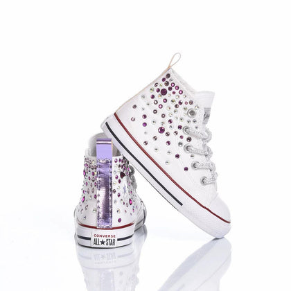 Converse Baby Lily Chuck Taylor Hi Swarovski