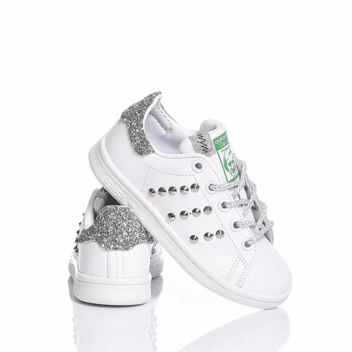 Adidas Stan Smith Junior Silvery Stan smith Studs, Glitter