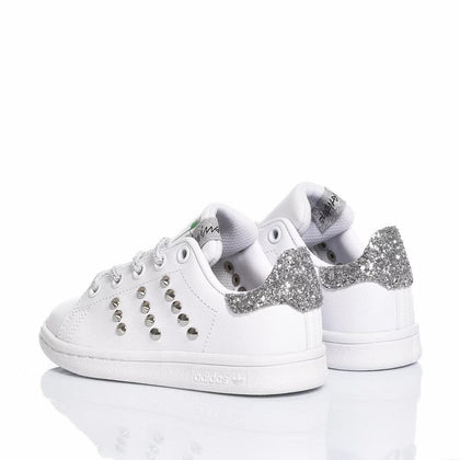 Adidas Stan Smith Junior Silvery Stan smith Studs, Glitter
