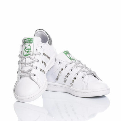 Adidas Stan Smith Junior Silvery Stan smith Studs, Glitter