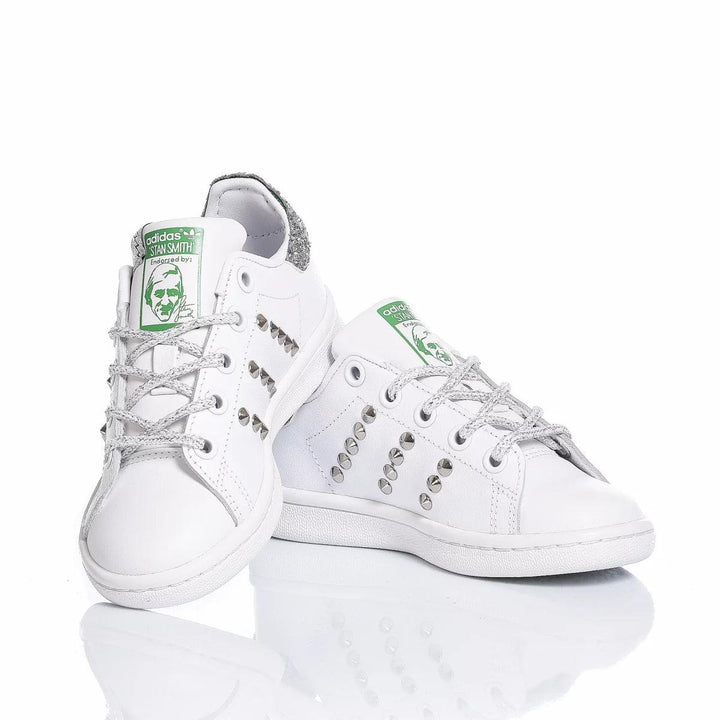 Adidas Stan Smith Junior Silvery Stan smith Studs, Glitter