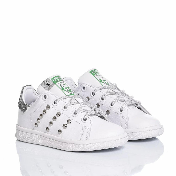 Adidas Stan Smith Junior Silvery Stan smith Studs, Glitter