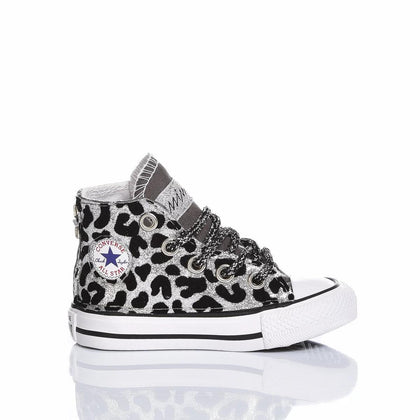 Converse Baby Leo Silver