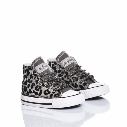 Converse Baby Leo Silver