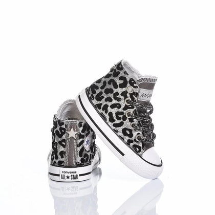 Converse Baby Leo Silver