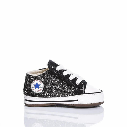 Converse Cradle Glitter Black Chuck Taylor Hi Glitter