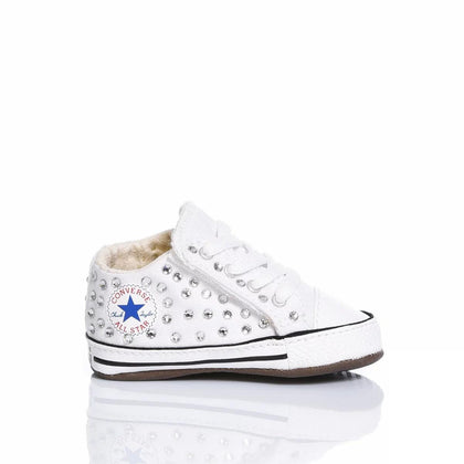 Converse Cradle Swarovski White Chuck Taylor Hi Swarovski