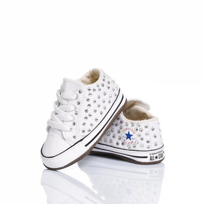 Converse Cradle Swarovski White Chuck Taylor Hi Swarovski