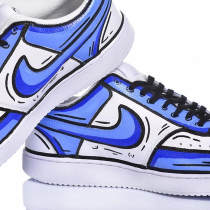 Nike Comics Moon Court Vision Painting