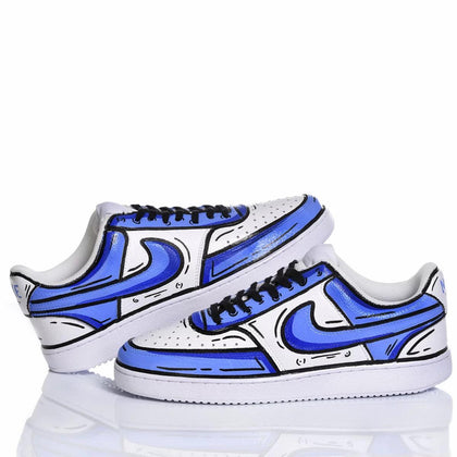 Nike Comics Moon Court Vision Painting