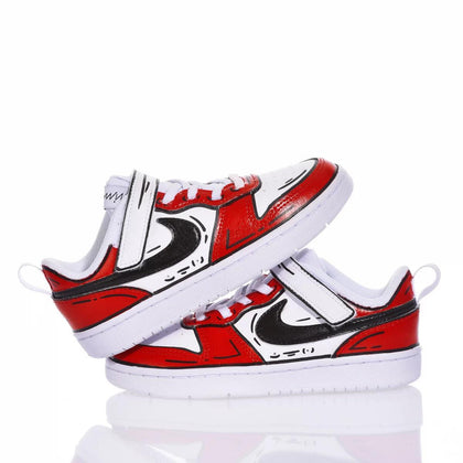 Nike Junior Comics Court Vision Painting