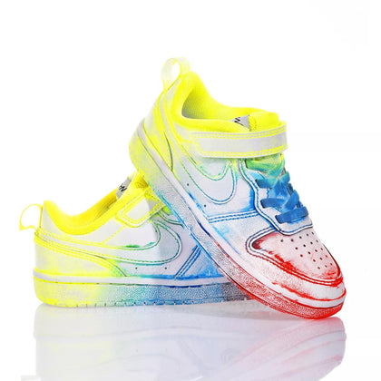 Nike Junior Fluo Mix Court Vision Washed out