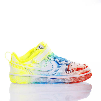 Nike Junior Fluo Mix Court Vision Washed out