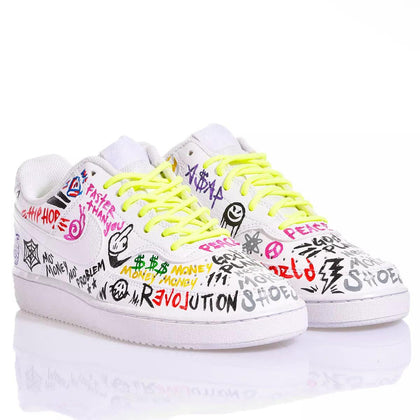 Nike Full Graffiti Court Vision Painting