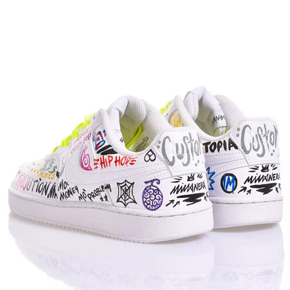 Nike Full Graffiti Court Vision Painting