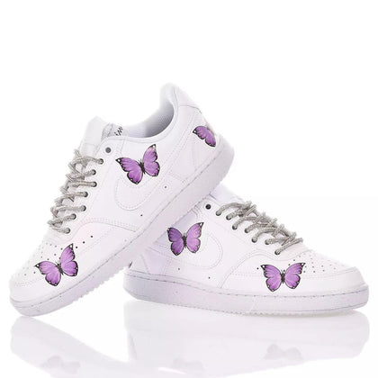 Nike Butterfly Violet Court Vision