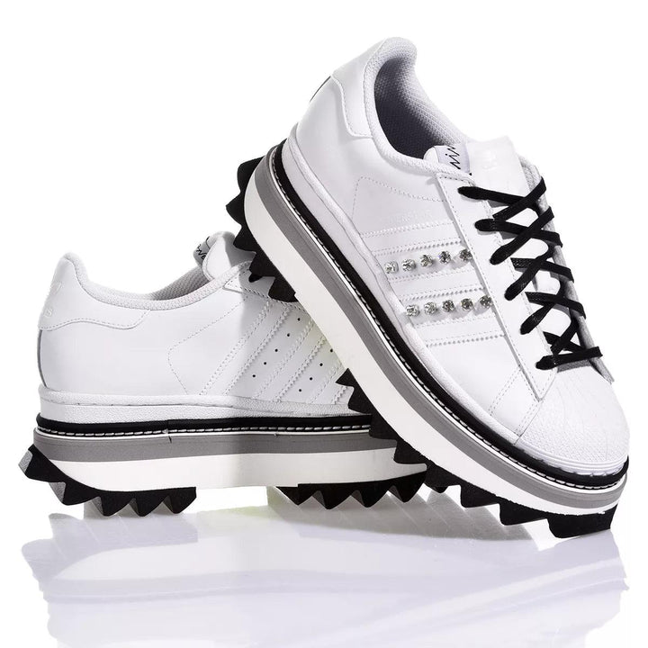 Adidas Fusion White Crystal Superstar Special, Swarovski
