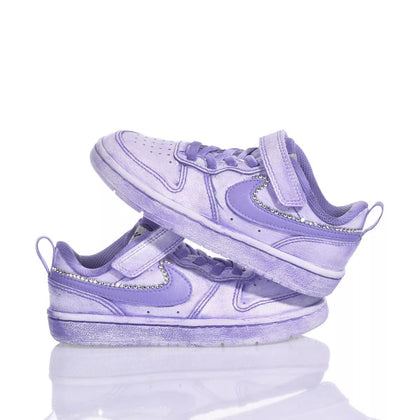 Nike Junior Washed Crystal Court Vision Swarovski