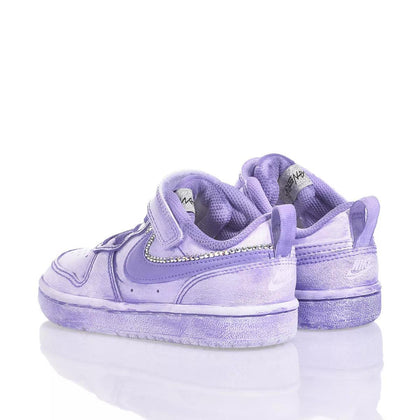 Nike Junior Washed Crystal Court Vision Swarovski