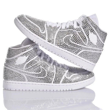 Nike Air Jordan 1 Luxury Crystal Air Jordan 1 Swarovski