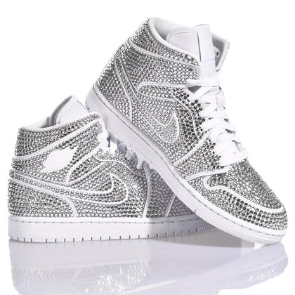 Nike Air Jordan 1 Luxury Crystal Air Jordan 1 Swarovski