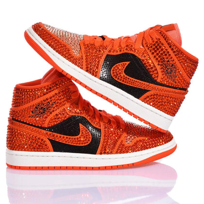Nike Air Jordan 1 Luxury Coral Air Jordan 1 Swarovski