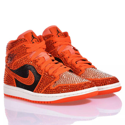 Nike Air Jordan 1 Luxury Coral Air Jordan 1 Swarovski