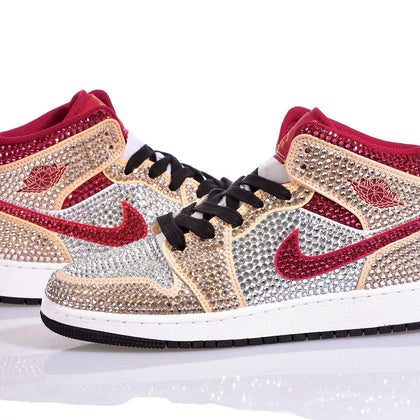 Nike Air Jordan 1 Luxury Ruby Air Jordan 1 Swarovski