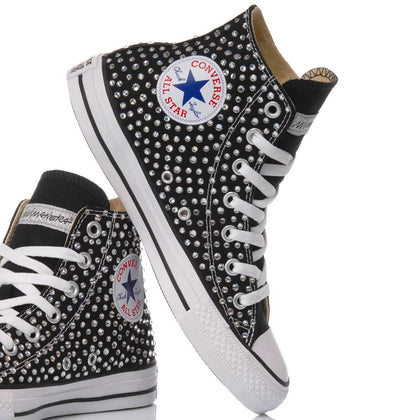 Converse Swarovski Black Chuck Taylor Hi Swarovski