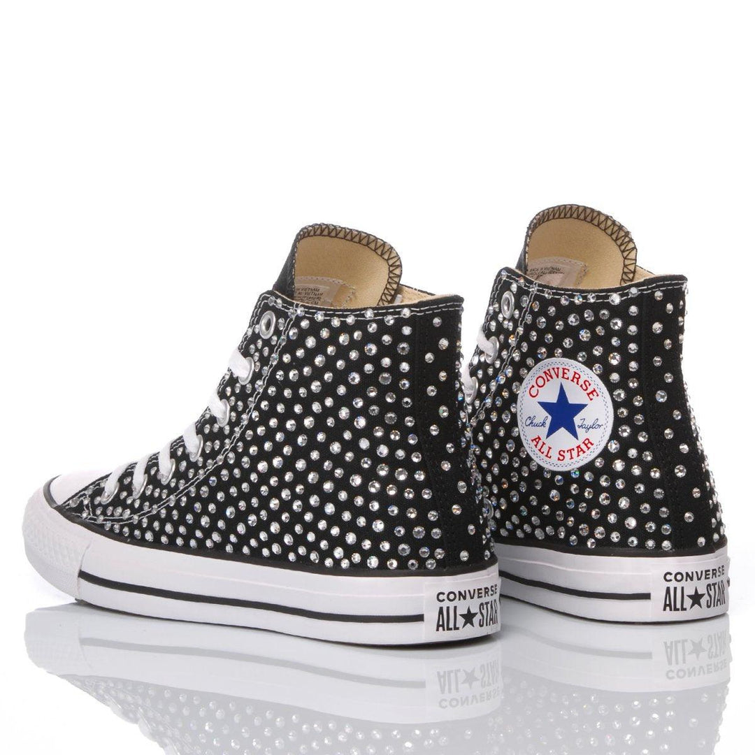 Converse Swarovski Black Chuck Taylor Hi Swarovski
