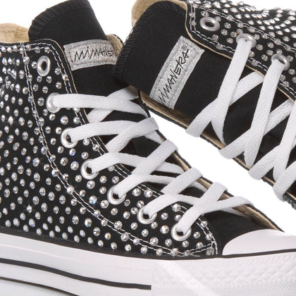 Converse Swarovski Black Chuck Taylor Hi Swarovski