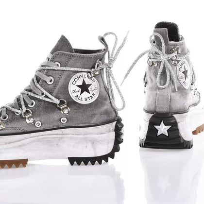 Converse Hike Run Limited Overlaces Platform Glitter