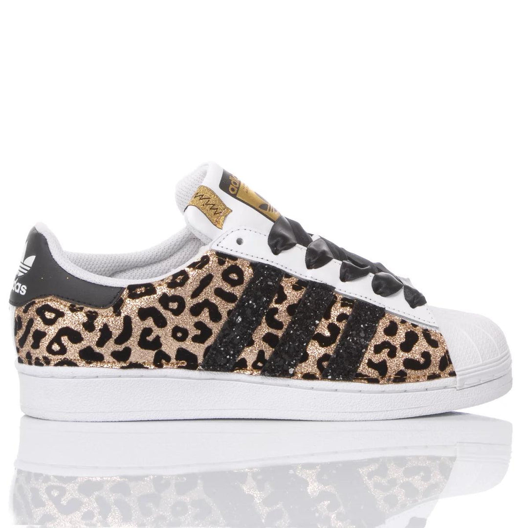 Adidas Superstar Leo Gold Superstar Animalier, Glitter