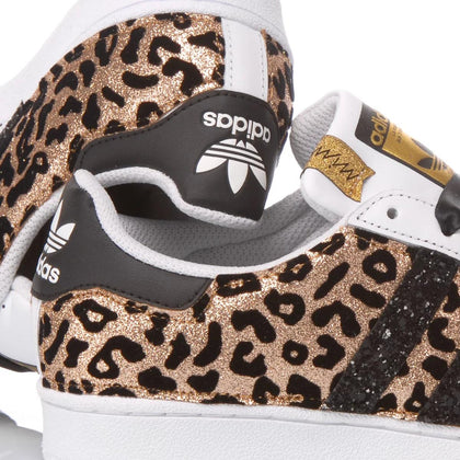 Adidas Superstar Leo Gold Superstar Animalier, Glitter