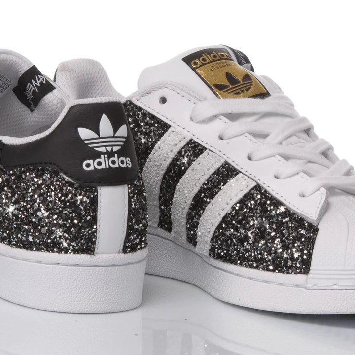 Adidas Superstar Glitter Black Superstar Glitter