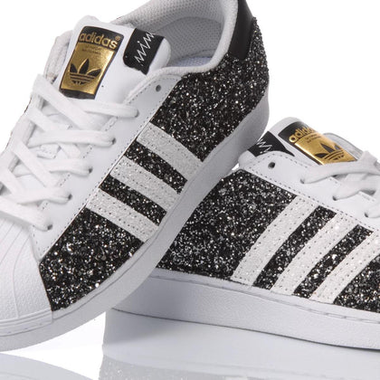 Adidas Superstar Glitter Black Superstar Glitter