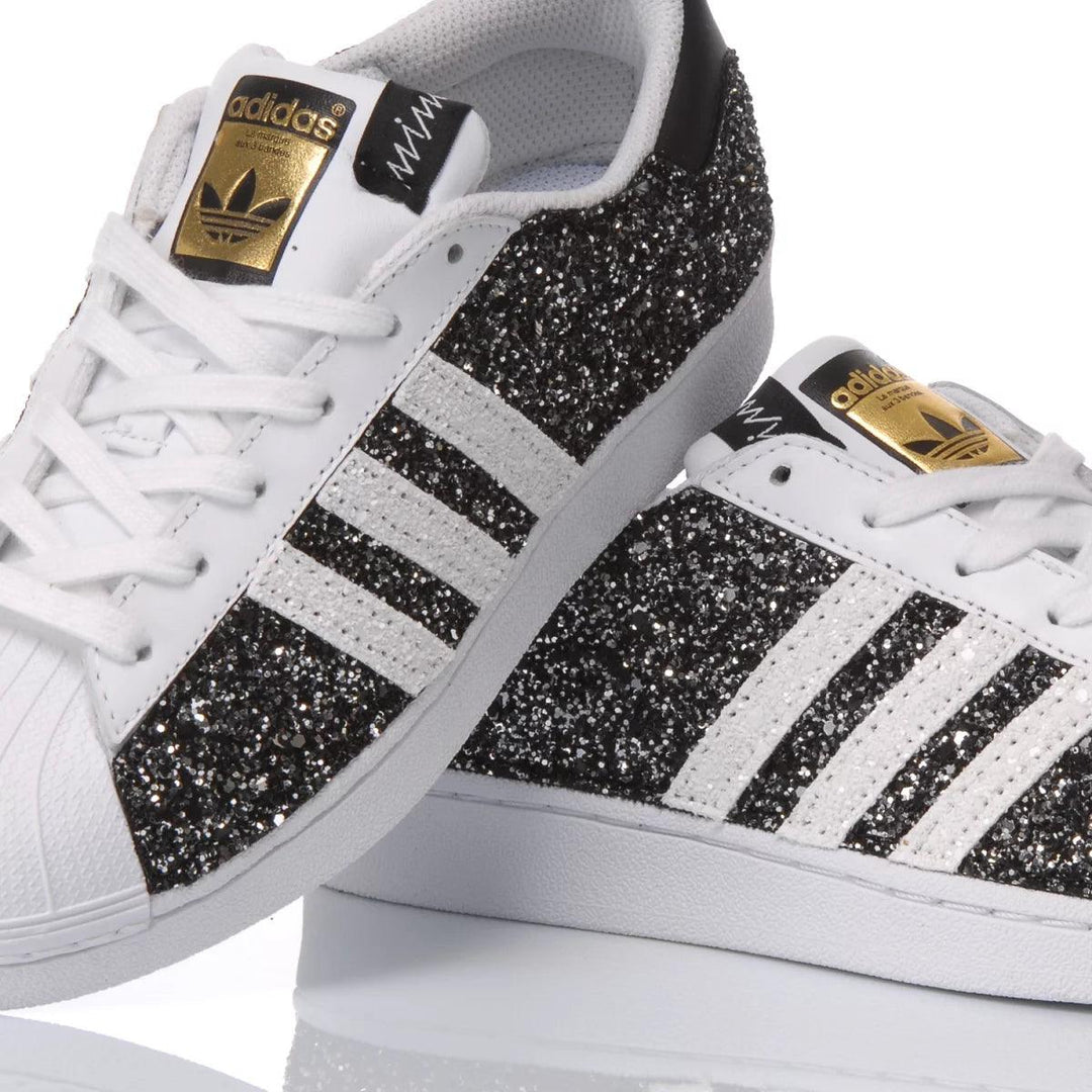 Adidas Superstar Glitter Black Superstar Glitter