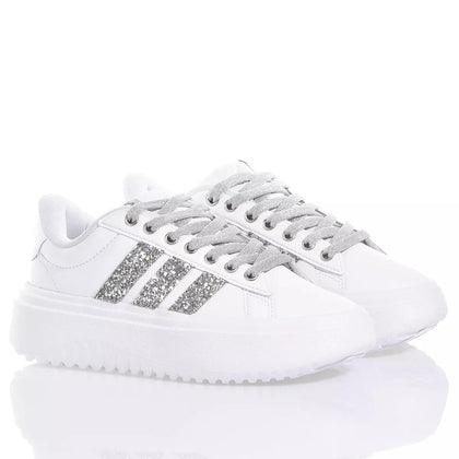 Adidas Cloud Glitter Silver