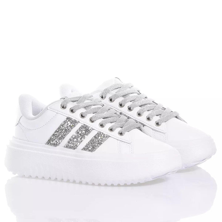 Adidas Cloud Glitter Silver