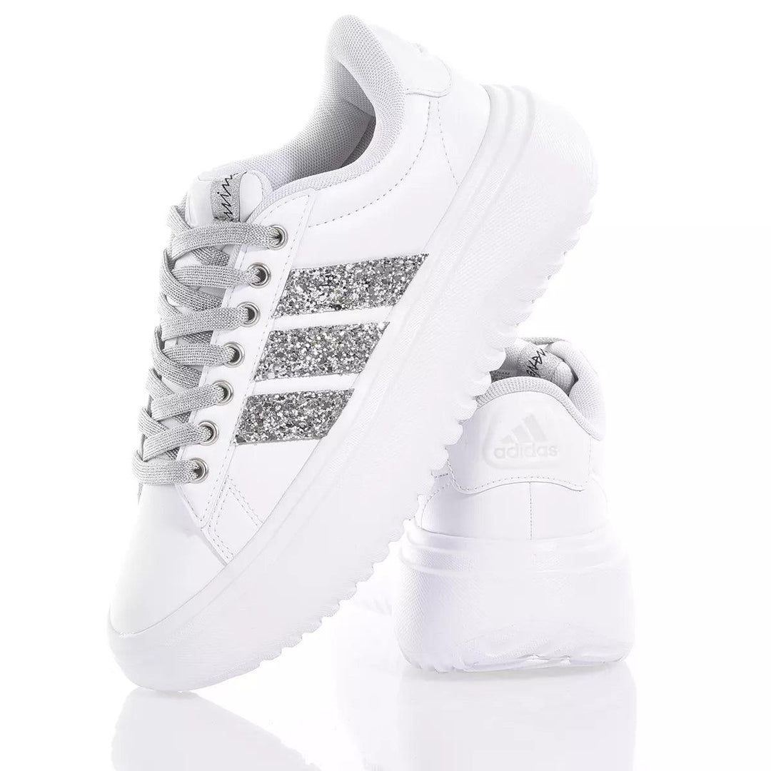 Adidas Cloud Glitter Silver