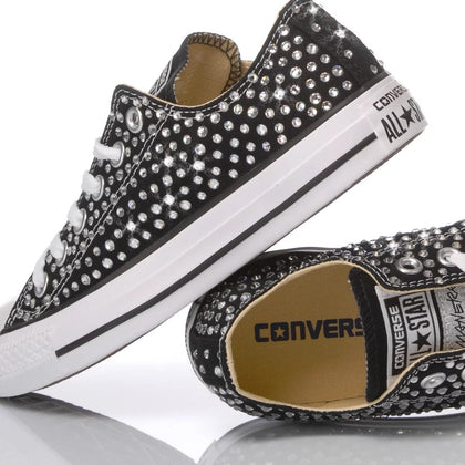 Converse Swarovski Black Ox Chuck Taylor Low Swarovski