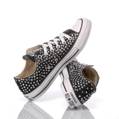 Converse Swarovski Black Ox Chuck Taylor Low Swarovski