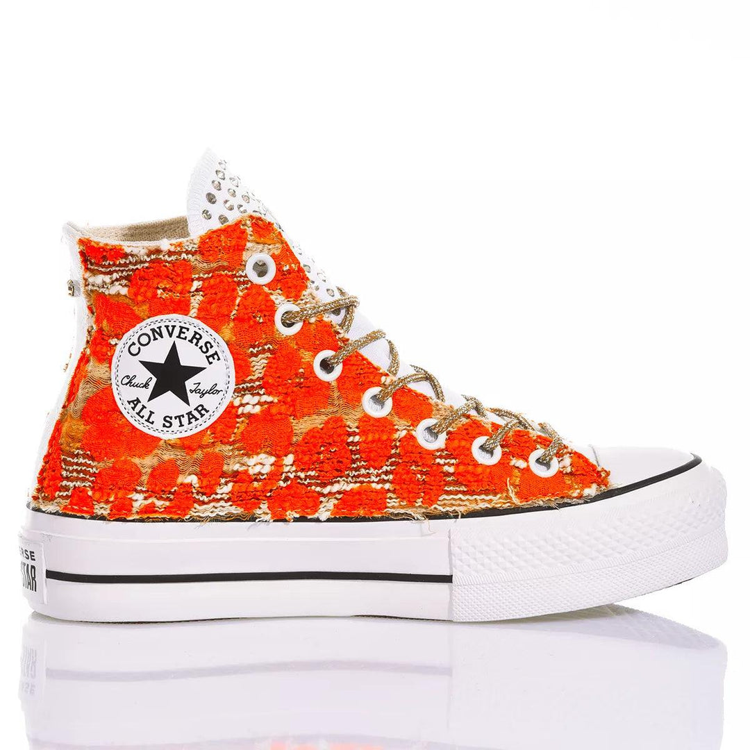 Converse Platform Orange Leo Platform Animalier,Special,Swarovski