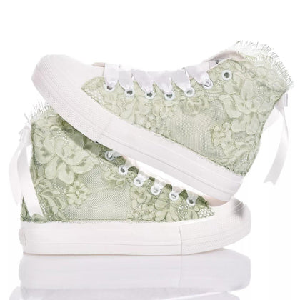 Mimanera Airlines Platform Green Amabel Airlines Platform Lace