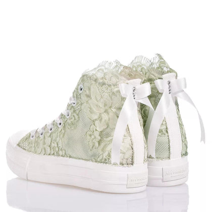 Mimanera Airlines Platform Green Amabel Airlines Platform Lace