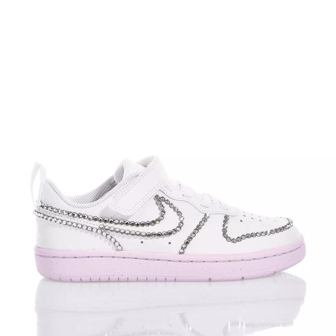 Nike Junior Vanity Rose Court Vision Swarovski