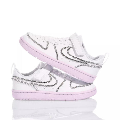 Nike Junior Vanity Rose Court Vision Swarovski