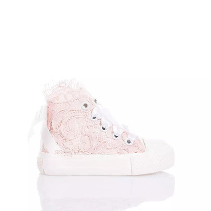 Mimanera Airlines Baby Pink Amabel Airlines Lace,Special,Swarovski