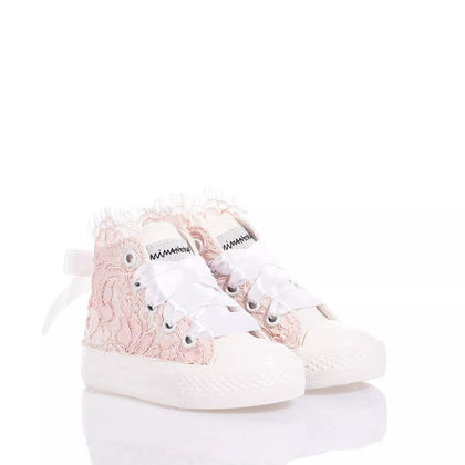 Mimanera Airlines Baby Pink Amabel Airlines Lace,Special,Swarovski